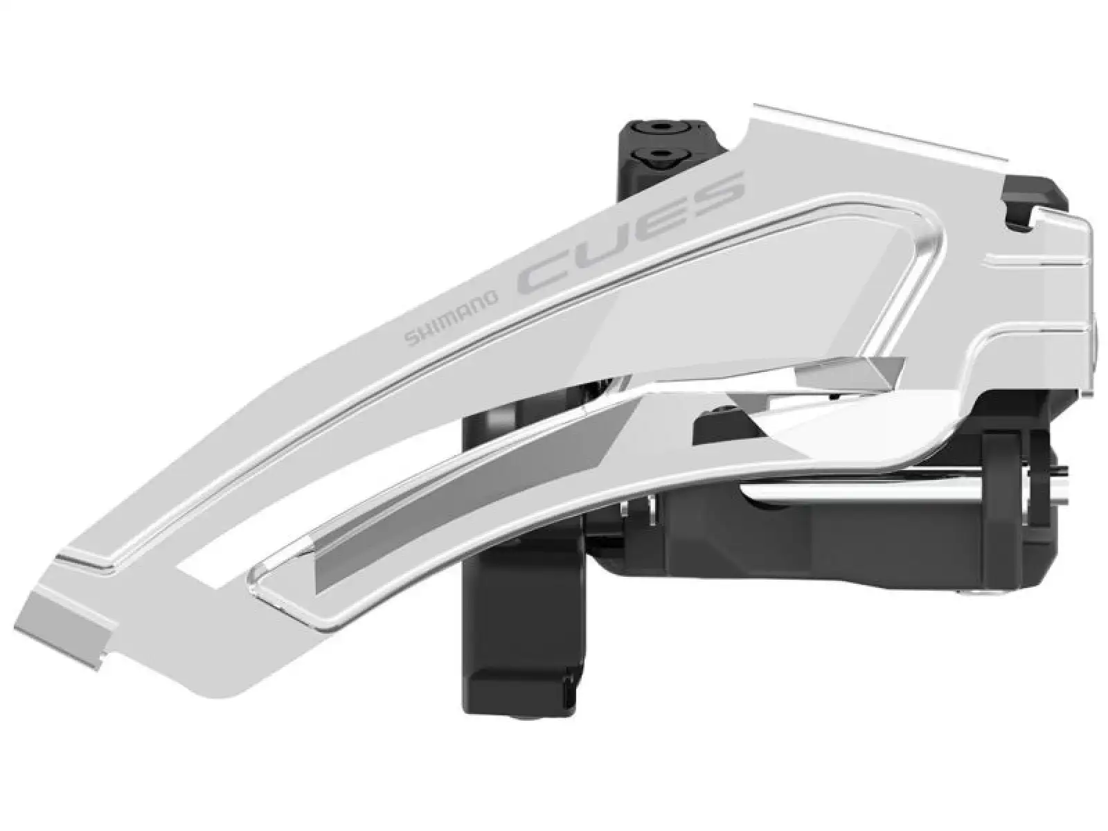 Shimano CUES FD-U6010-L 2×10/11-fach Umwerfer Top Swing Low Clamp