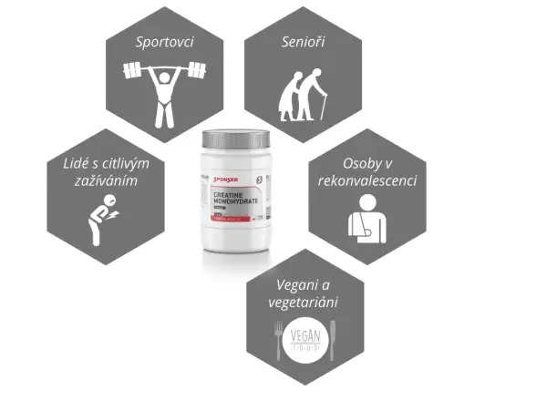 Sponser Creatine Monohydrate – 500 g – Pulver