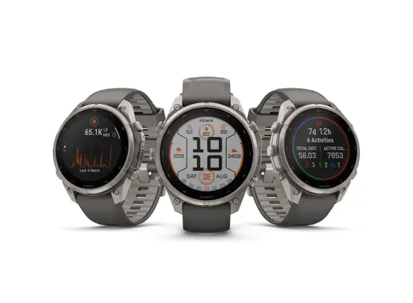 Garmin Fénix 9 Pro inReach Solar 47 mm Titan Pebble Gray/Silver Gray