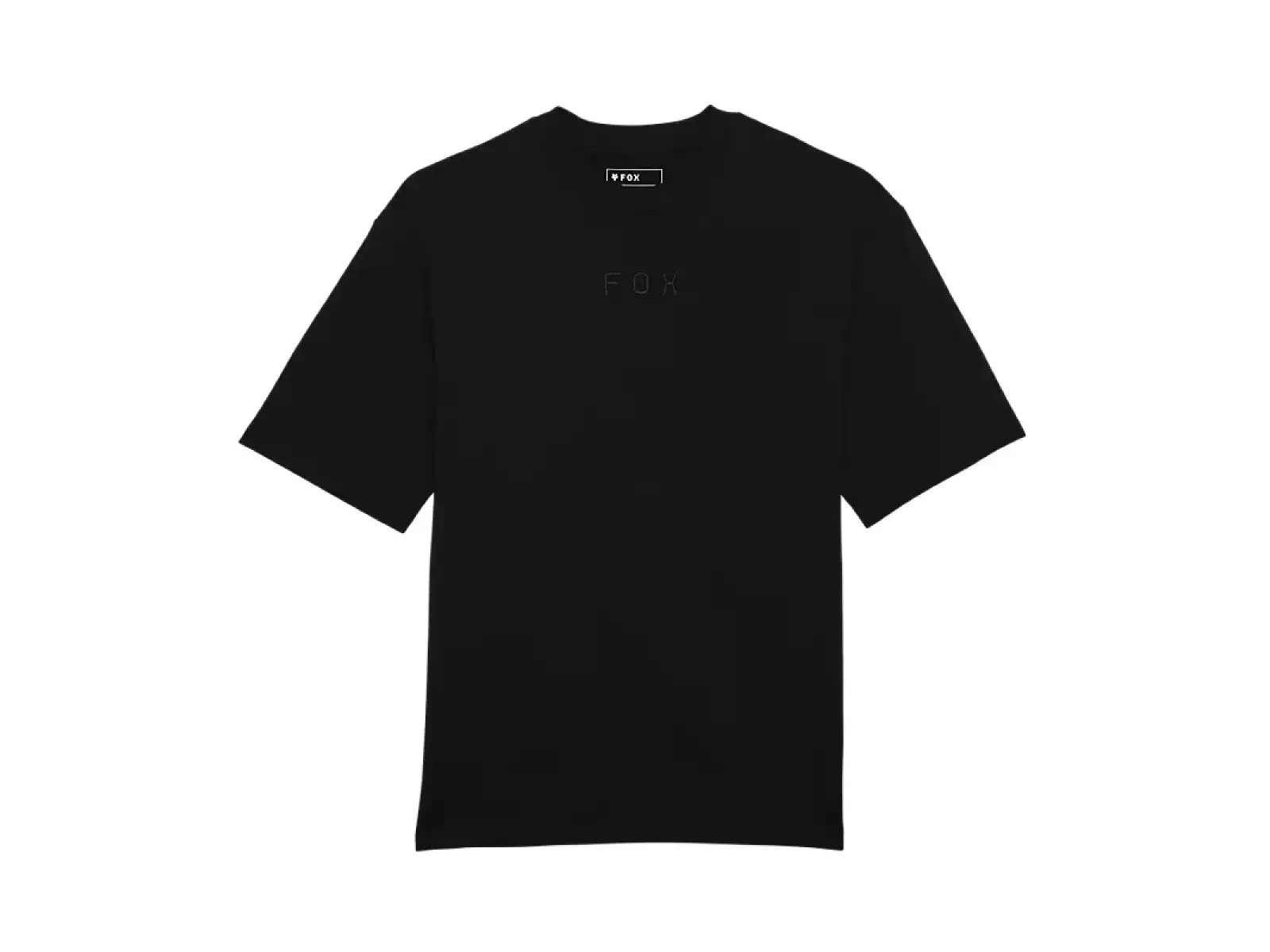 Fox Wordmark Herren-T-Shirt,kurzarm, Schwarz