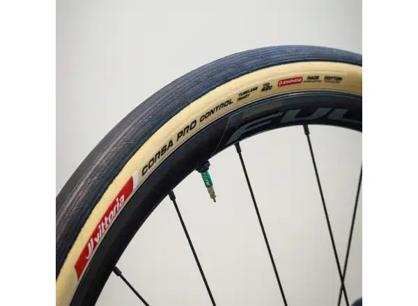 Vittoria Corsa Pro Control TLR Cotton G2.0 38-622 Straßenreifen Kevlar tan-blk-blk