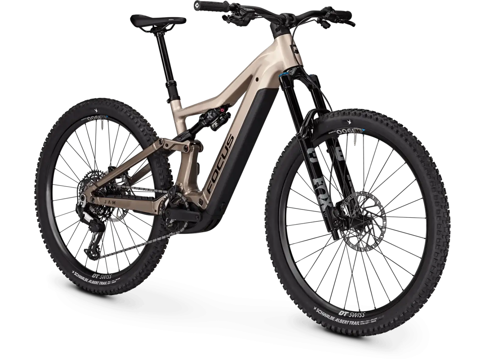 Focus JAM 9 800Wh vollgefedertes E-Bike Adamantsilver / Crystalgrey
