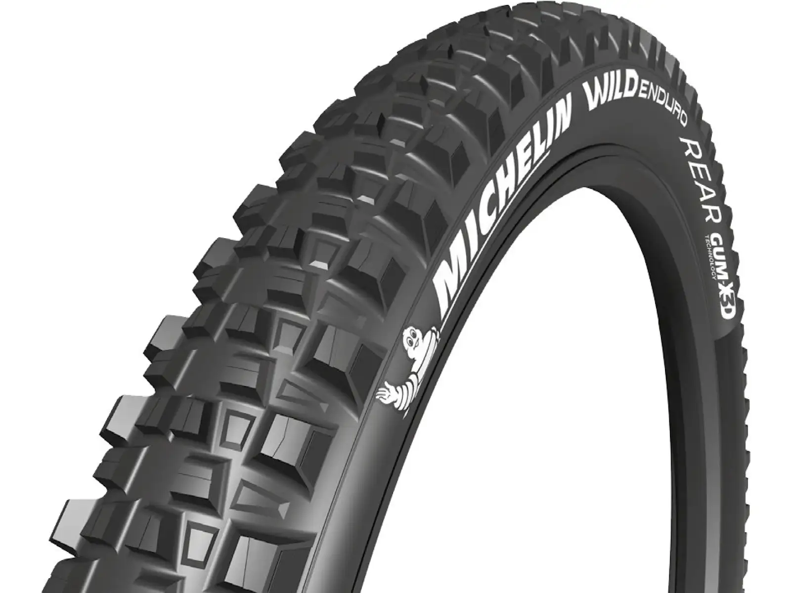 Michelin Wild Enduro Hinten GUM-X3D Wettbewerbslinie 27,5x2,40" TS TLR MTB Reifen aus Kevlar