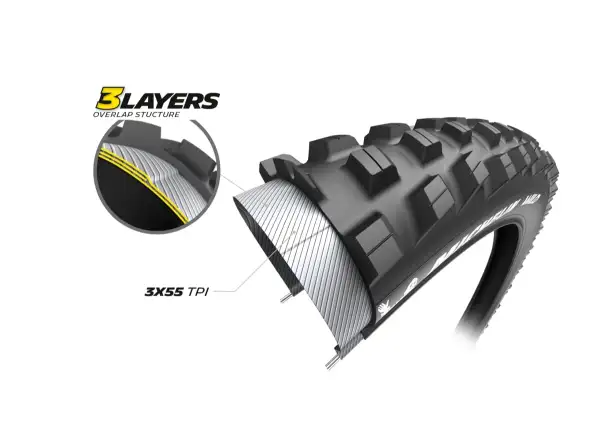 Michelin Wild Access Line 29x2,40" MTB Reifen Draht schwarz
