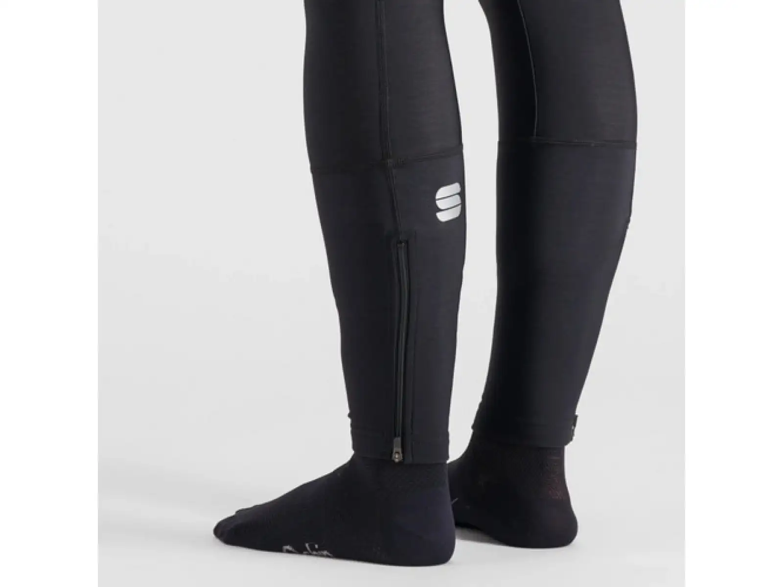 Sportful Bodyfit Pro Damen-Strumpfhose mit Latz und Polsterung Black