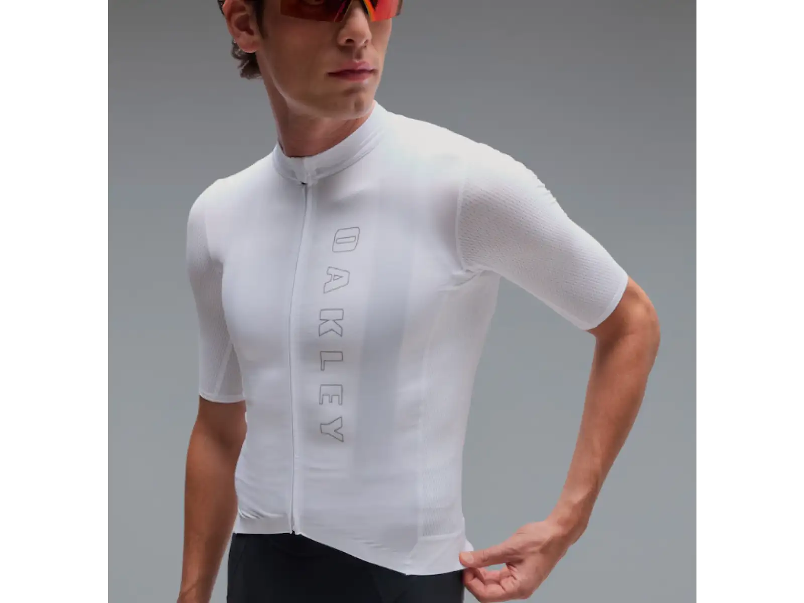 Oakley Endurance Lite Herren Trikot Kurzarm weiß