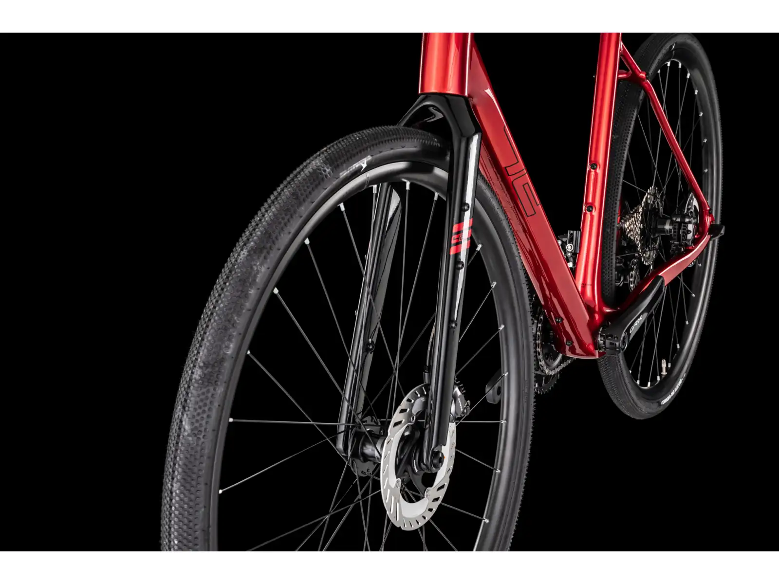 4Ever Grizzly Race Gravelbike Flame red