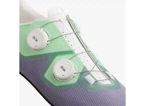 Fizik Tempo Lyra Rennradschuhe Lavander/Mint Green