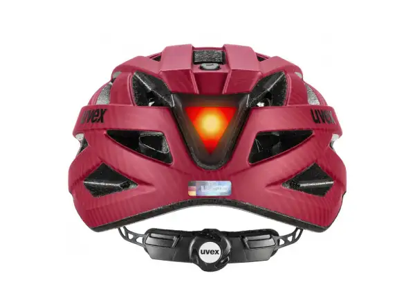 Uvex City I-VO Helm Ruby Red Matt