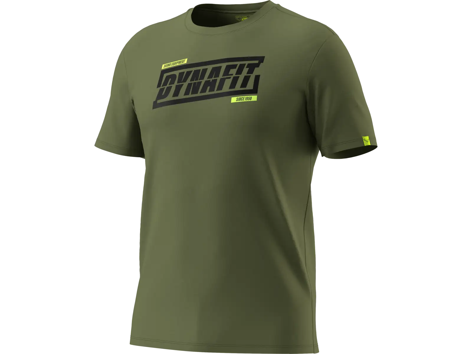 Dynafit Graphic Cotton Herren T-Shirt Kurzarm Smoke Blue/Tabloid