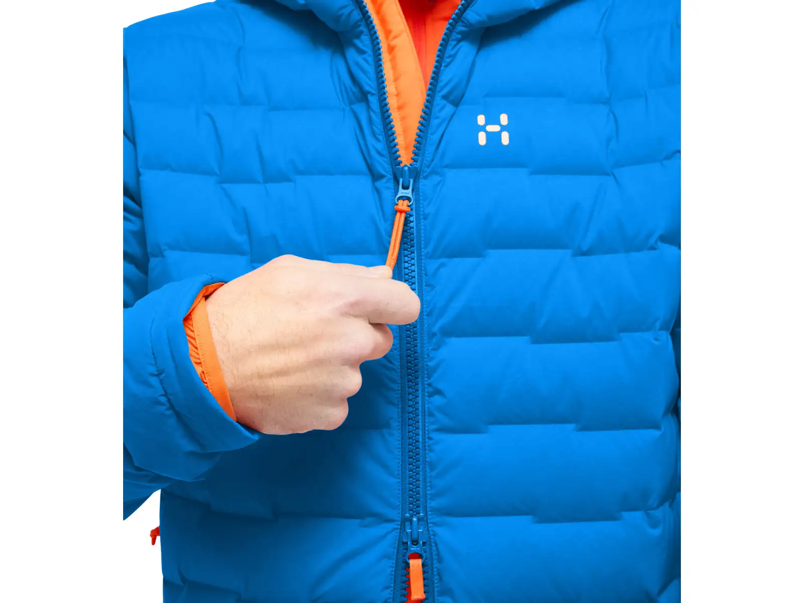 Haglöfs Spitz Down Herren Jacke Blau