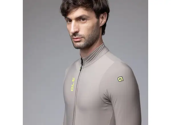 Alé Pragma Fondo 3.0 Herren Thermotrikot Langarm Rope Grey