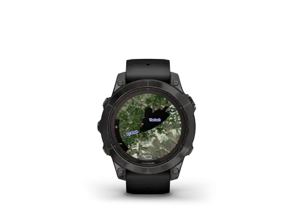 Garmin fenix 7 Pro Sapphire Solar Edition Smartwatch Carbon Grey DLC Titanium/Black