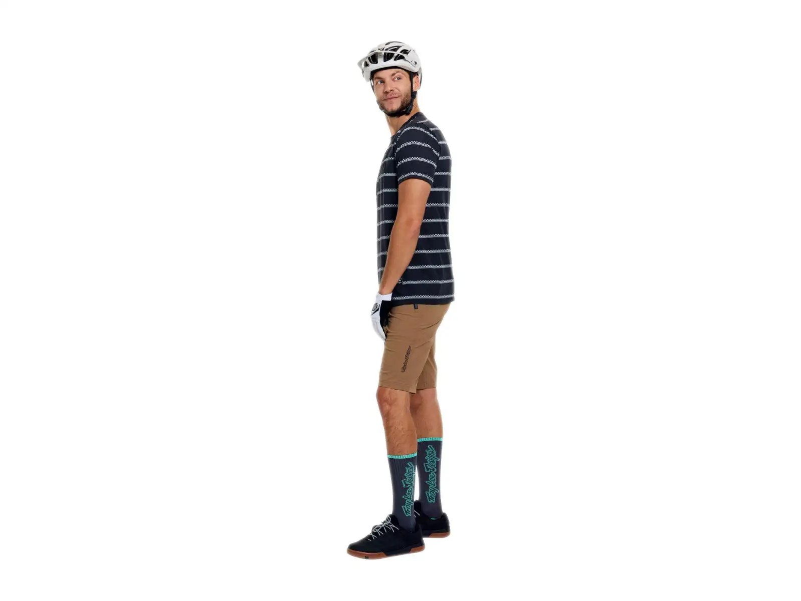 Troy Lee Designs Skyline Ride Herren-Trikot Kurzarm Checked Out Carbon