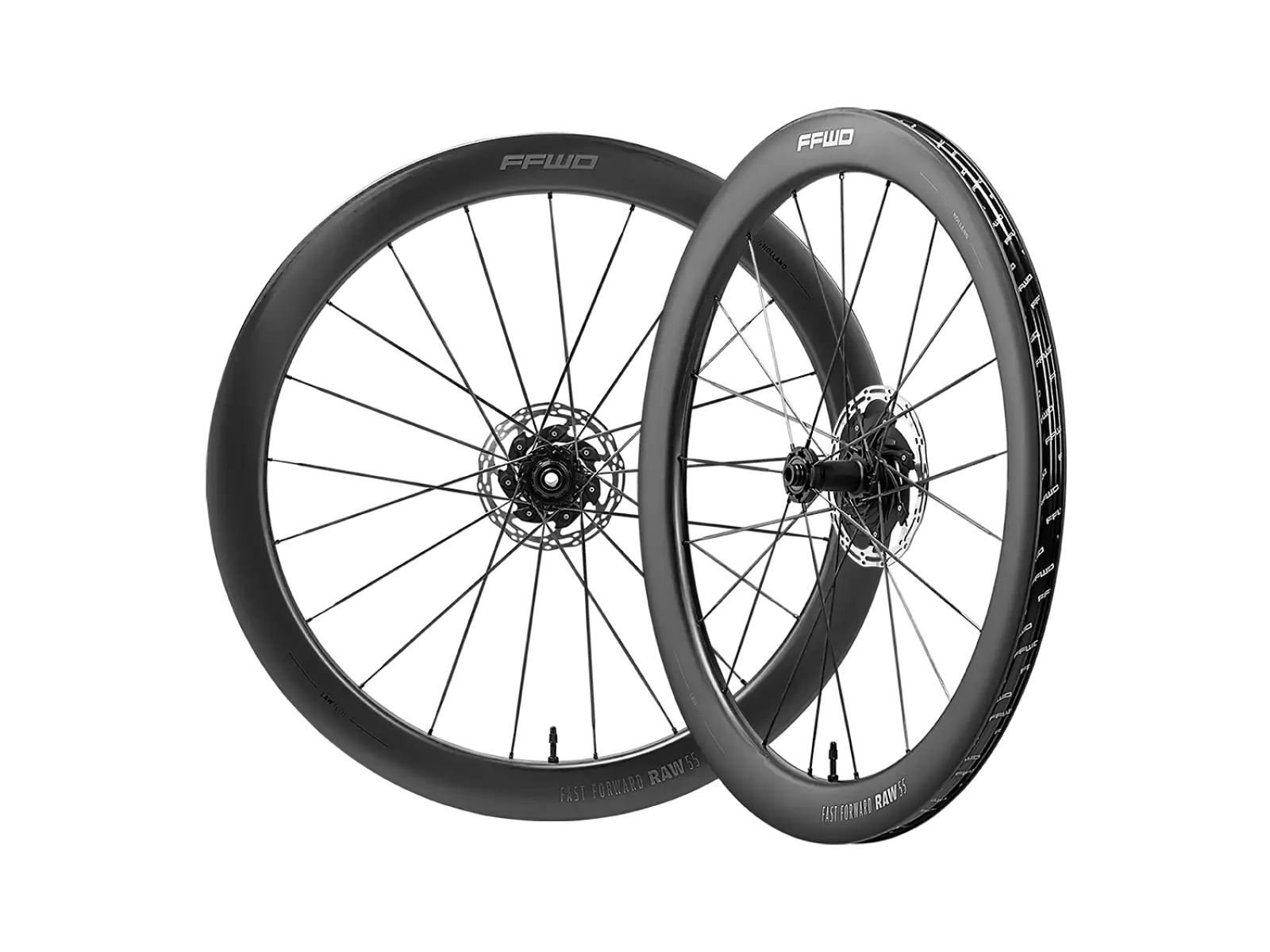 FFWD RAW CS 55 Straßenrad-Räder Matt Schwarz