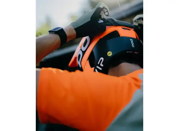 POC Otocon Race MIPS Helm Fluorescent Orange AVIP/Uranium Black Matt