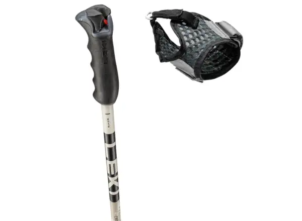 Leki Detect S Vario Skistöcke Warm Grey Light/Warm Grey Dark/Black