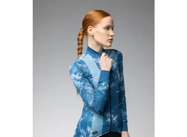 Alé PR-E Icy Damen Langarmtrikot Blau