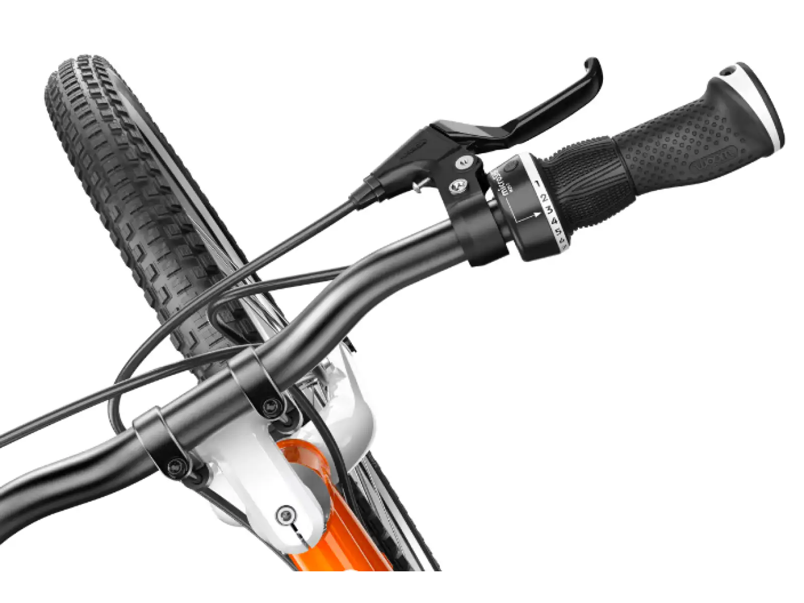 Woom 4 Flammenorange 20 Kinderfahrrad
