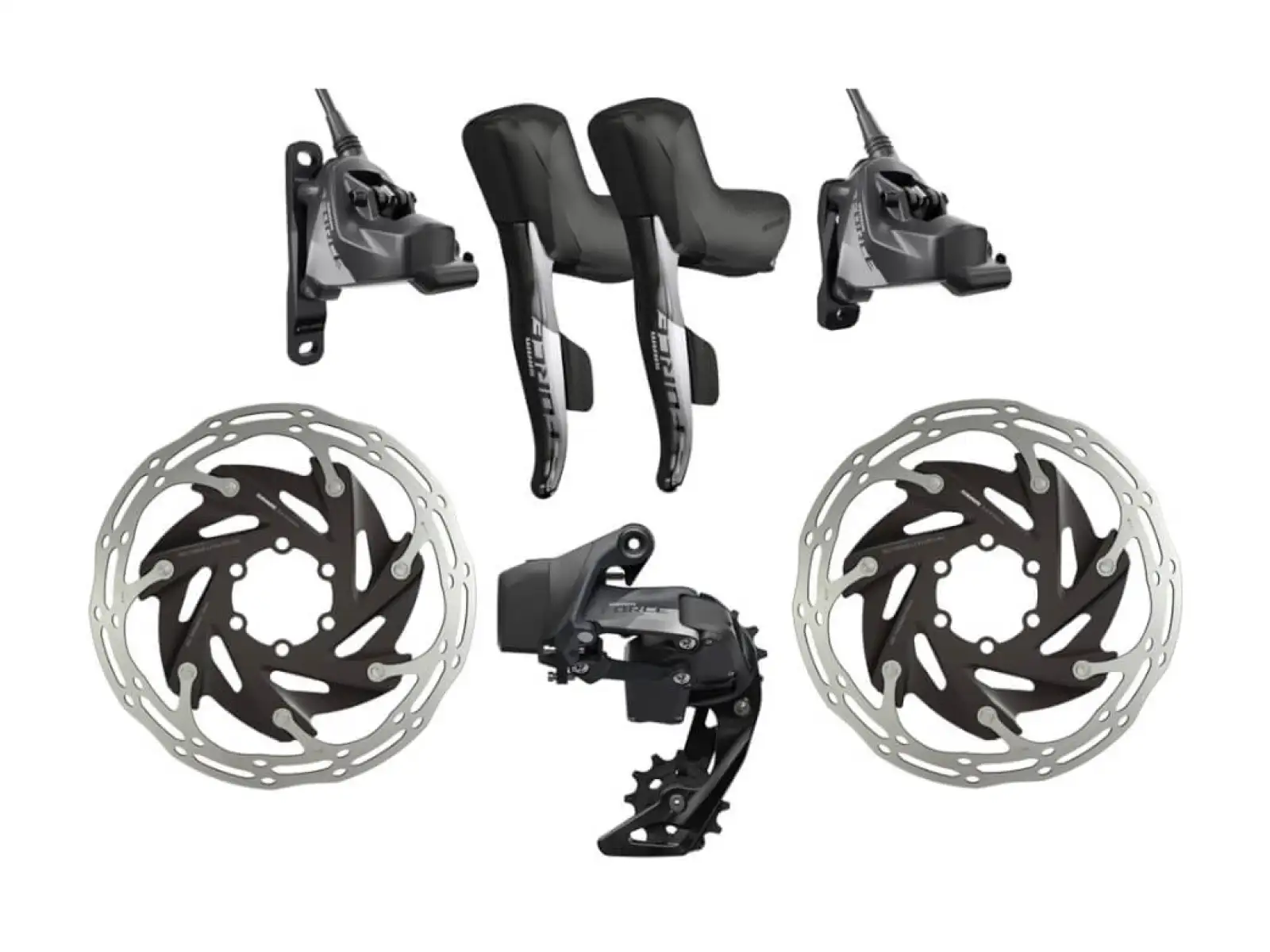 Sram Force eTap AXS HRD 1×12-fach Rennrad-Gruppe FM 6B 2P