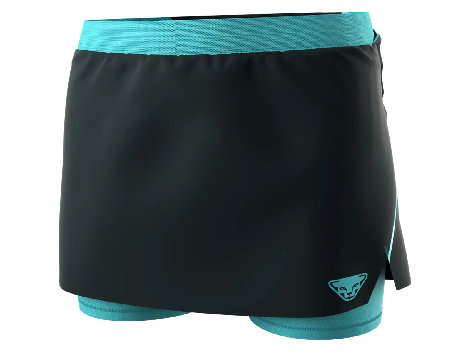 Dynafit Alpine Pro 2v1 Damen-Laufrock mit Innenhose Blueberry Marine Blue