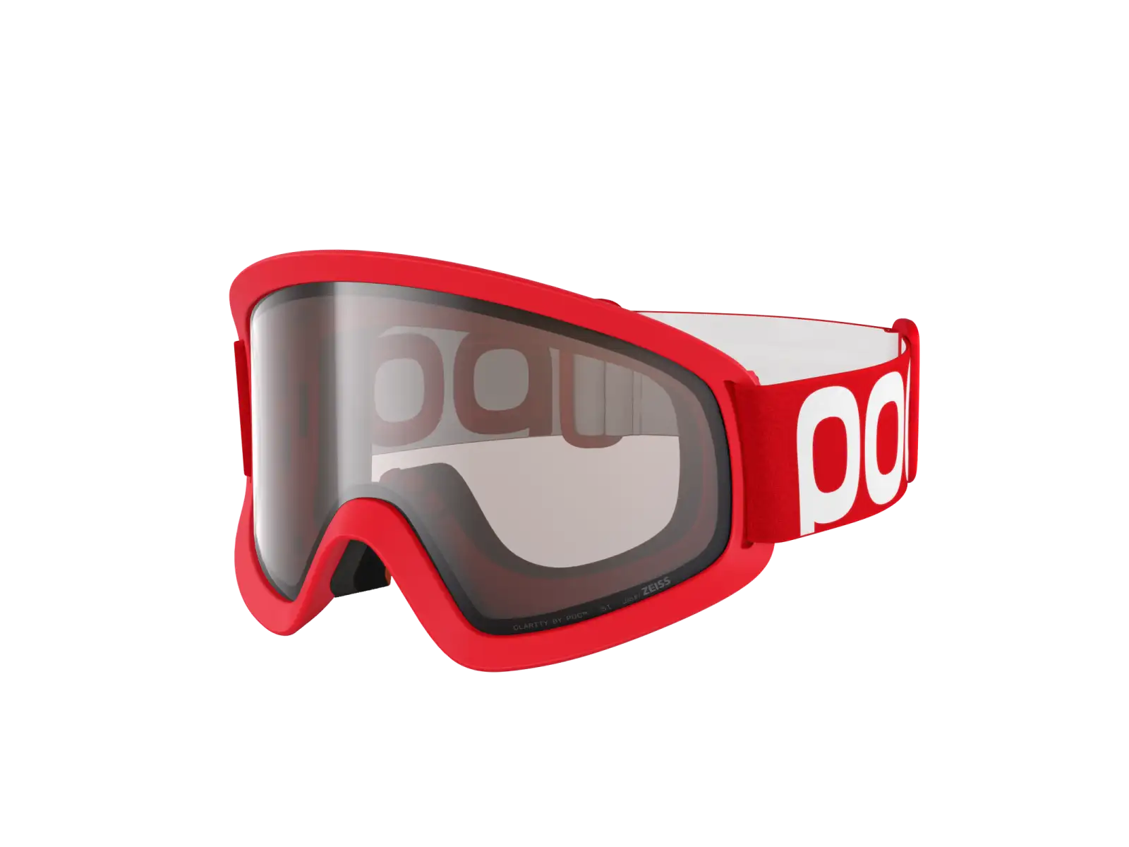 POC Ora MTB Brille Prismane Red/Clarity Trail/Cloudy Brown