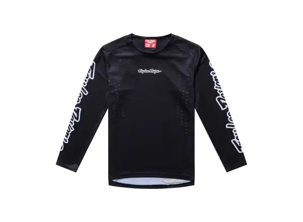 Troy Lee Designs Youth Sprint Pro Kindertrikot Langarm Mono Black