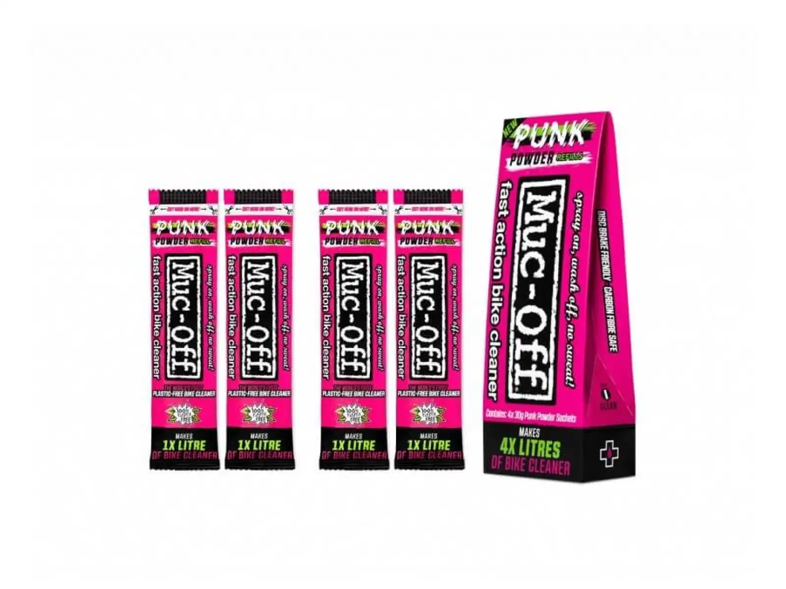 Muc-Off Punk Powder Reiniger 4 Stücke