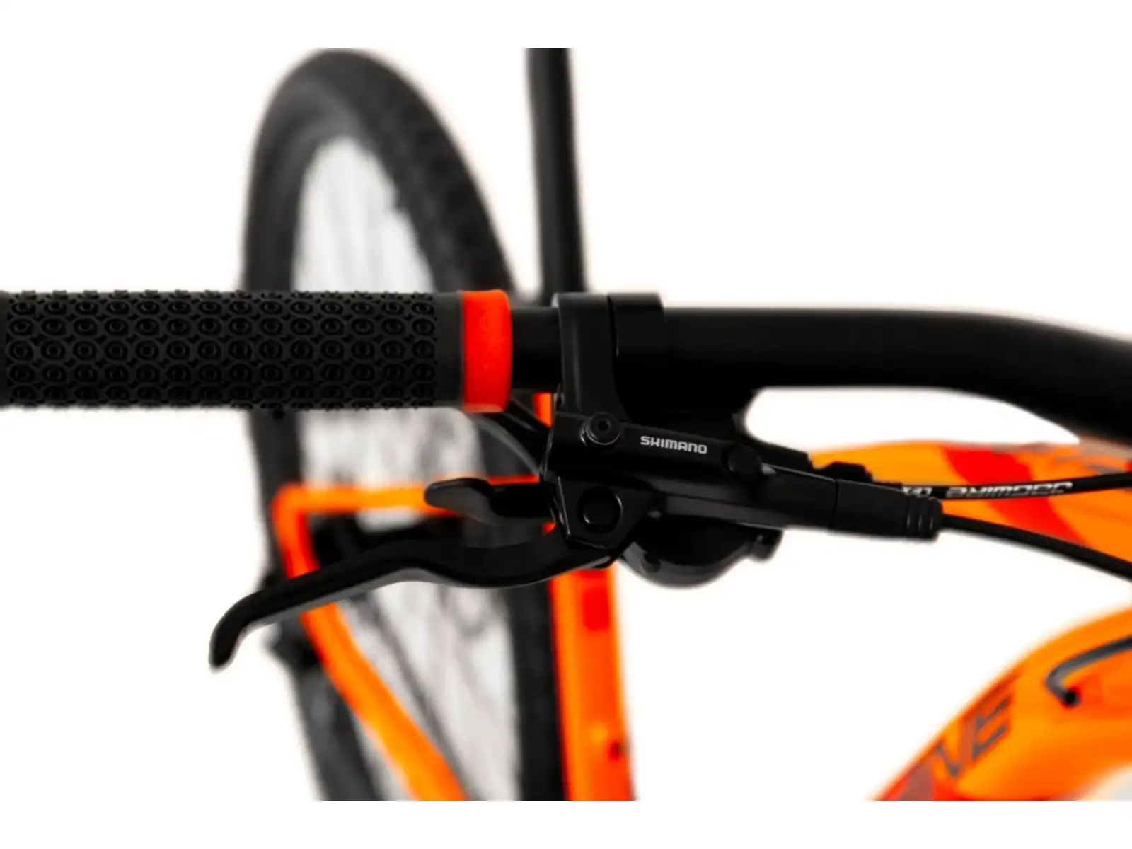 Rock Machine Blizz 10-29 gloss neon orange/dark red/black Mountainbike