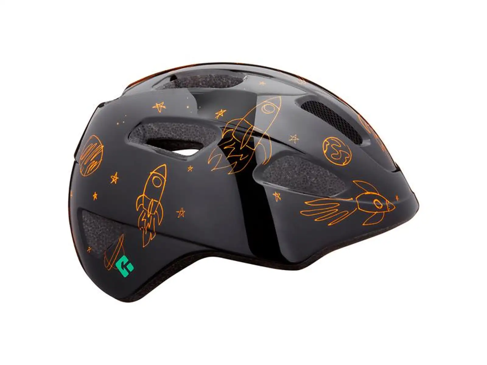 Lazer PNUT KC Kinderhelm Space Rocket Größe Uni (46-50 cm)