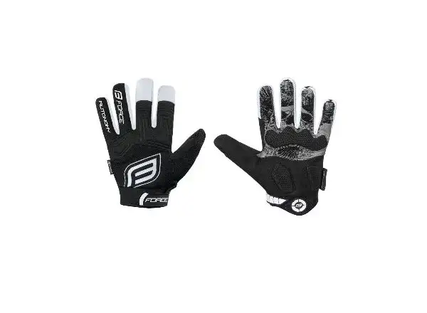 Force Kid Autonomy Kinder-MTB-Handschuhe Schwarz