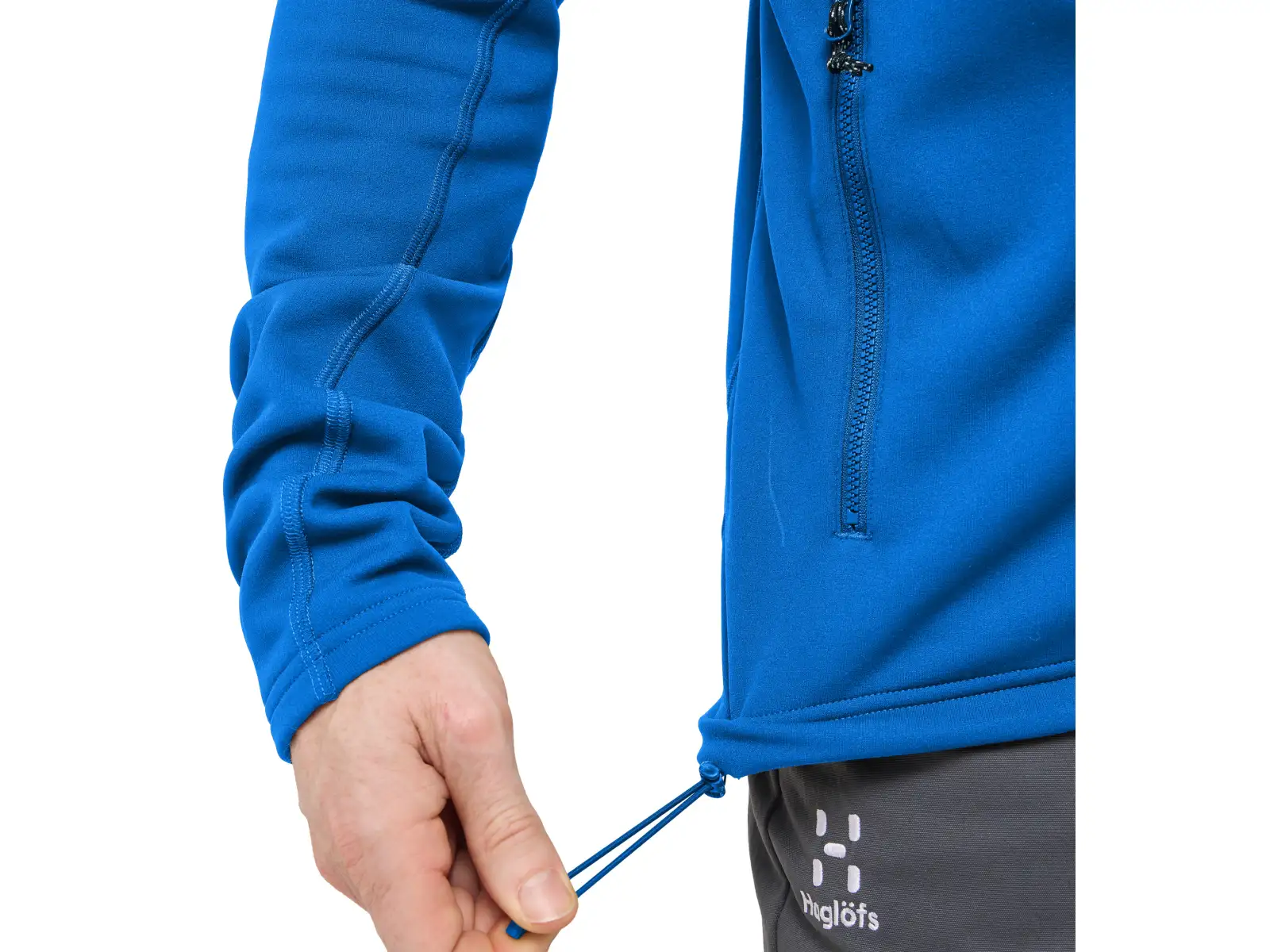 Haglöfs Rosson Mid Herren Sweatshirt Blau