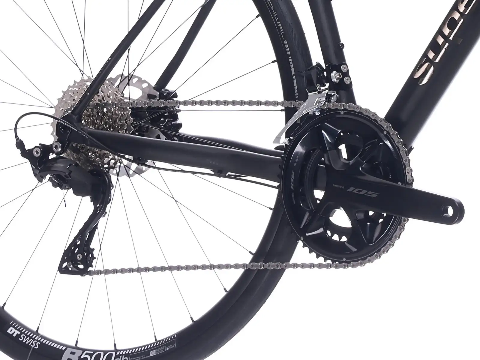 Superior XR 6.5 GF Rennrad Matte Black Stealth