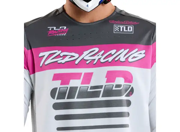 Troy Lee Designs Sprint Fifty-50 Herren Trikot Langarm Chalk
