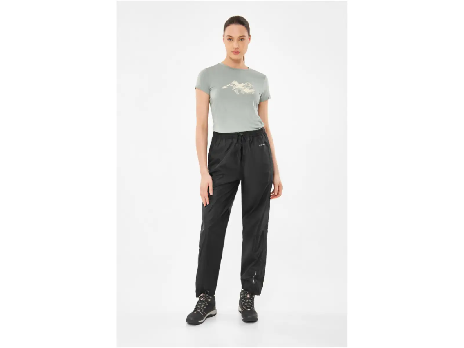 Viking Active Line Rainier Damen-Ganzreißverschluss-Hose Black