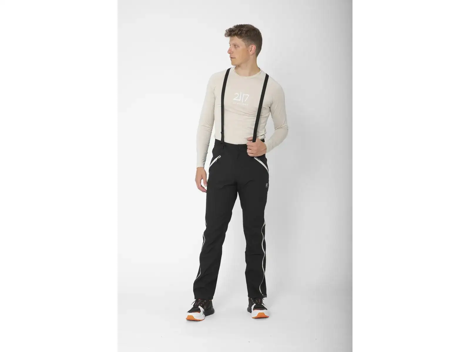 2117 of Sweden Boms Herren 3L Hosen Black