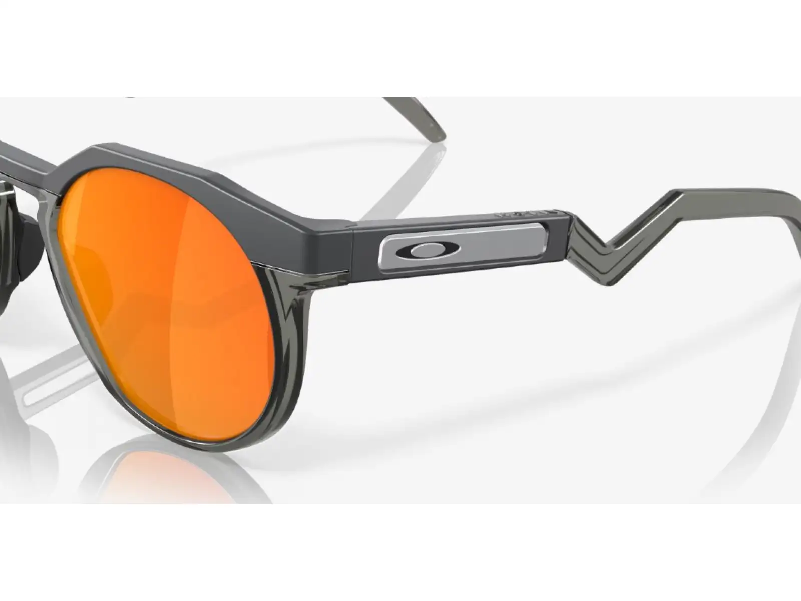Oakley HSTN Brille Matte Carbon/Prizm Ruby