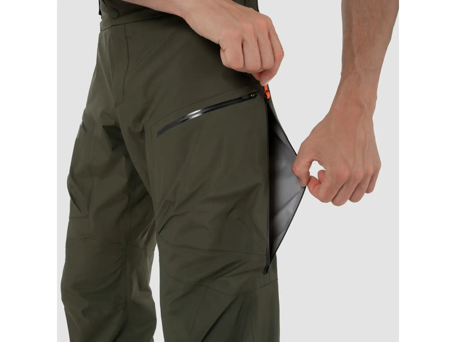 Salewa Sella 3L Powertex Herren Hose Dark Olive