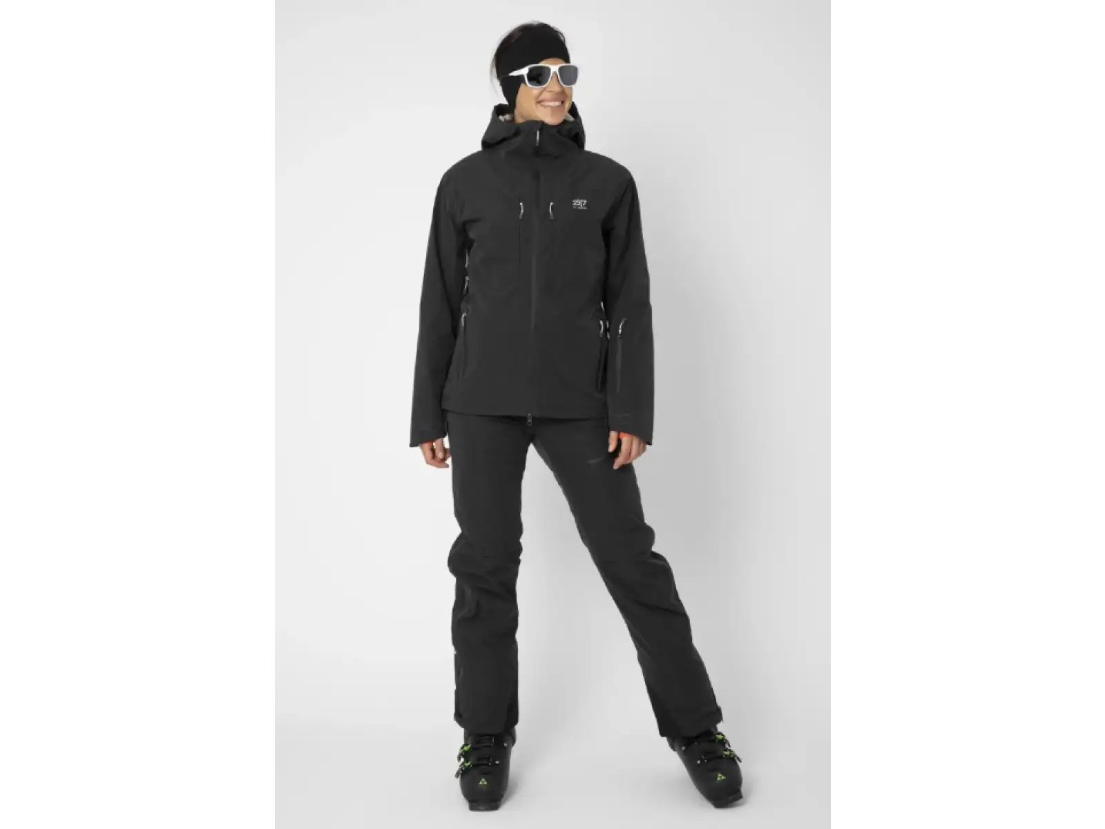 2117 of Sweden Nausta Damen-Skihose schwarz