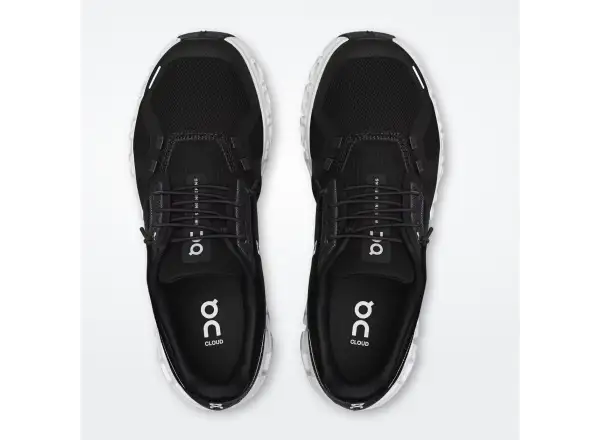 On Cloud 6 Damen-Laufschuhe schwarz/weiß