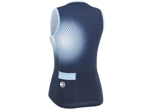 Dotout Square Damen ärmelloses Trikot Blau