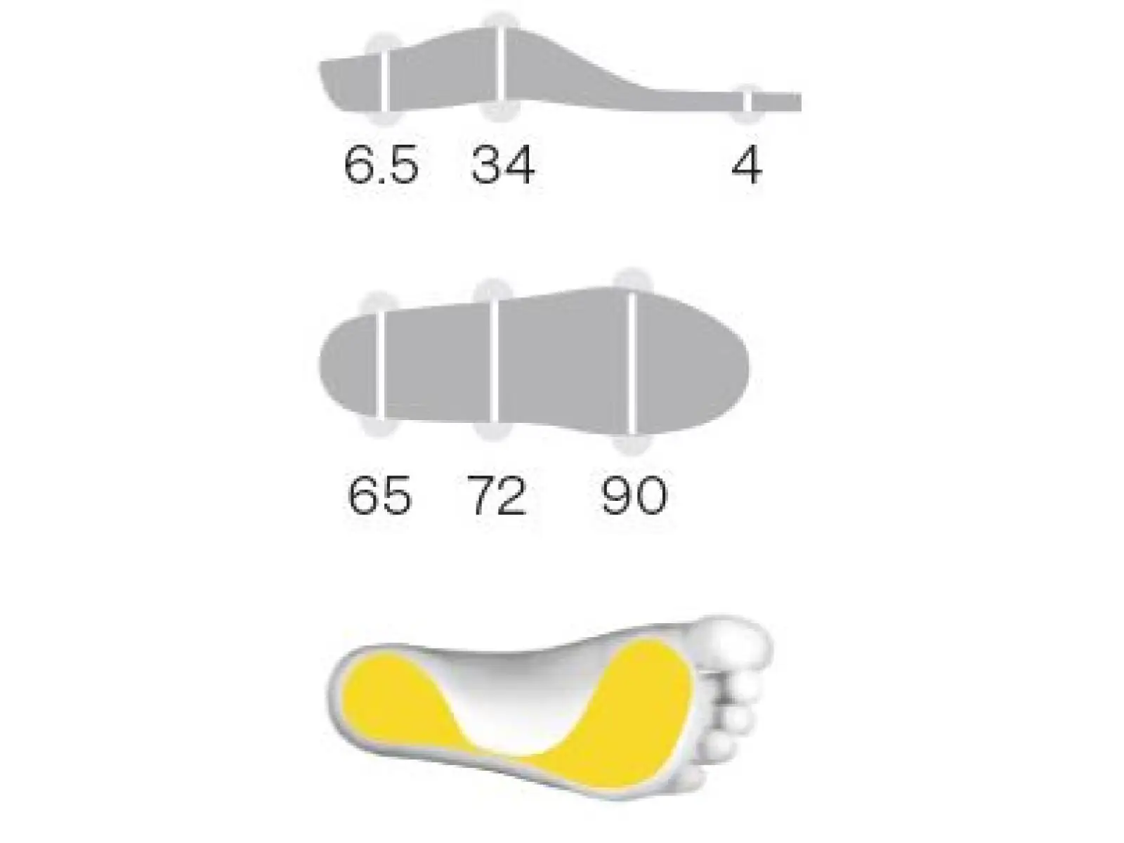 Sidas 3Feet Eco Warm High Einlegesohlen für Schuhe
