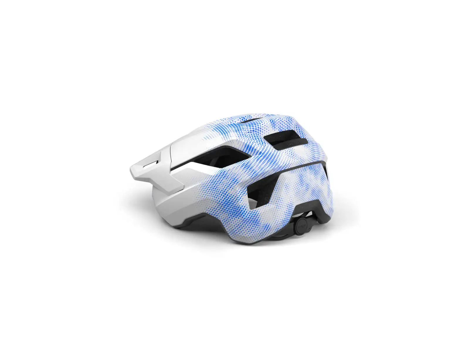 MET Shelter Youth Kinderhelm White Blue