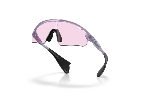 Oakley Stunt Devil A Sportbrille Transparent Lilac/Prizm Low Light