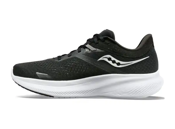 Saucony Ride 16 Damen Laufschuhe Schwarz/Weiß