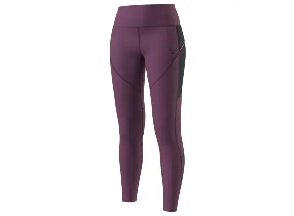 Dynafit Warm Ultra Damen gefütterte Leggings Amaranth