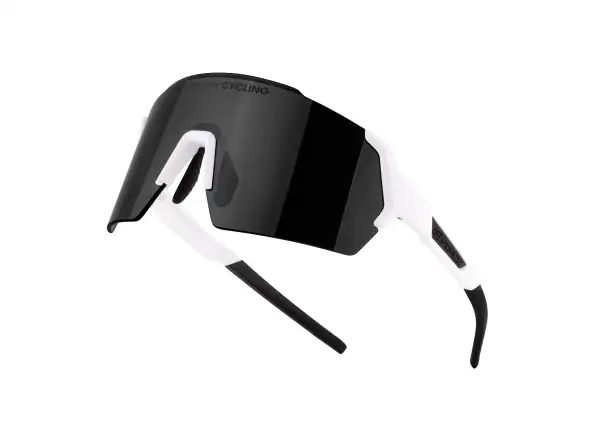 Force Electra Brille weiß/schwarz Spiegelglas