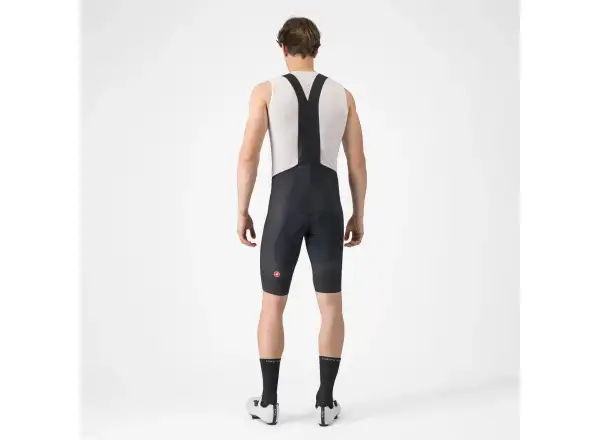 Castelli A/C Herren-Shorts mit Einsatz und Trägern Black