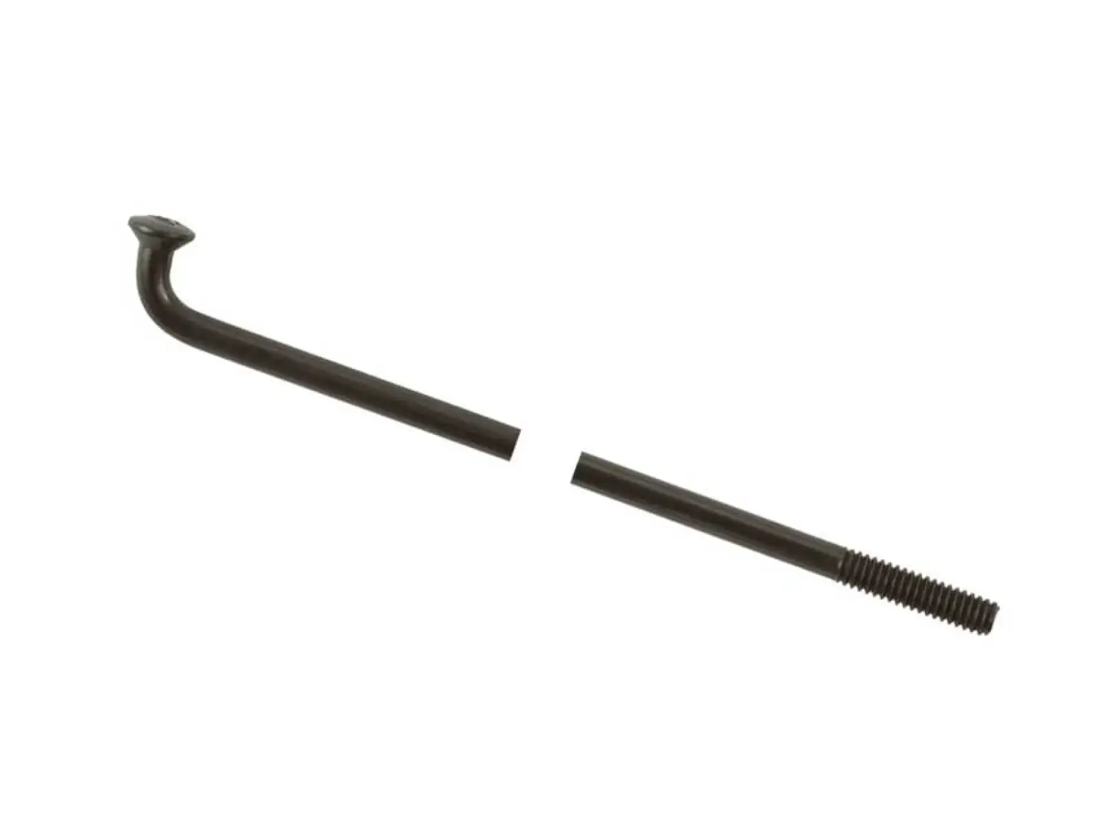 Büchel Spitze 2,0 mm Edelstahl Schwarz.
