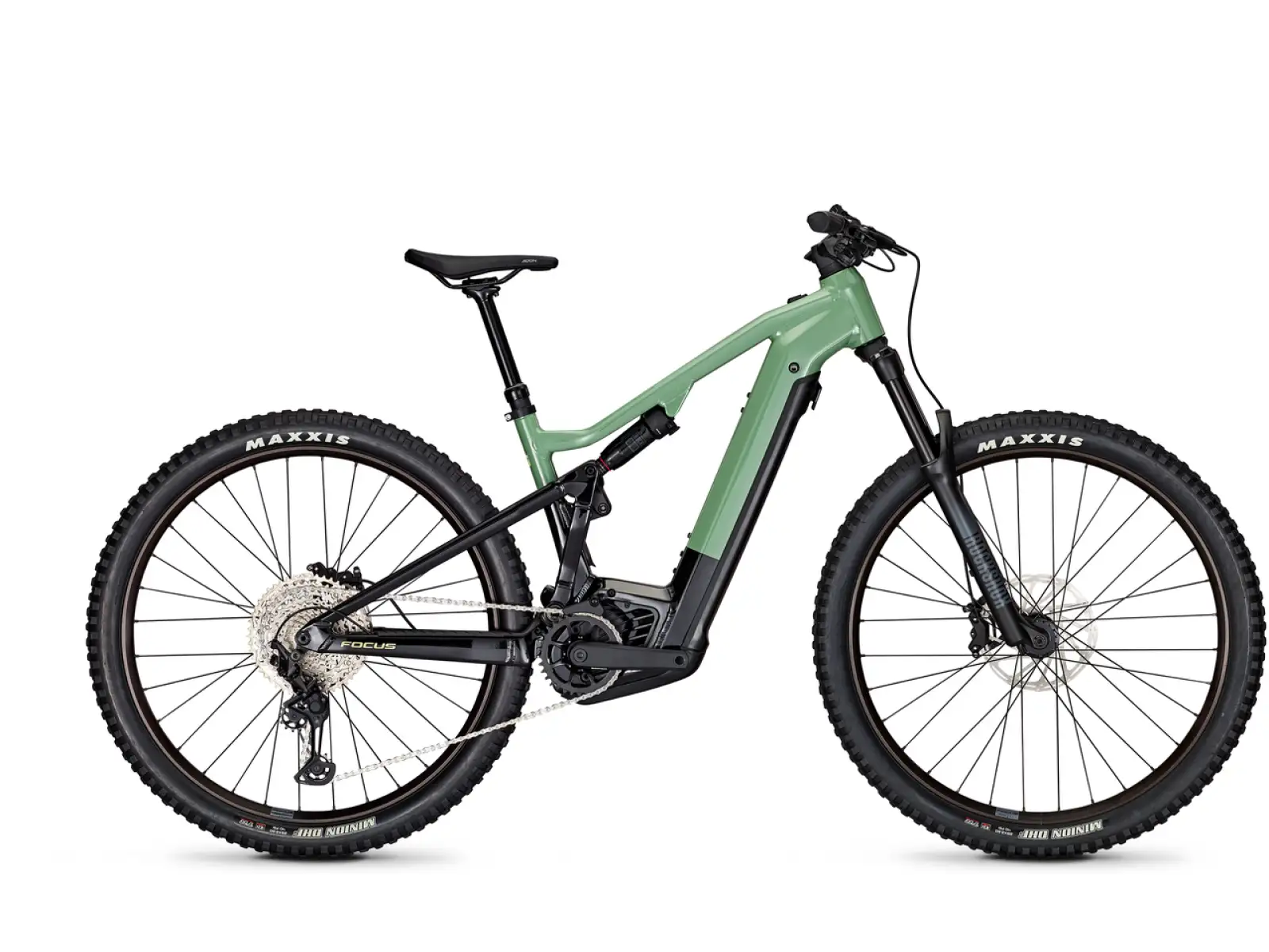 Focus Thron2 6.8 DI 625Wh Mountain E-Bike Mineralgreen Glossy / Magicblack Glossy